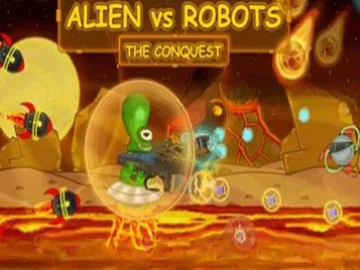 Alien Vs Robots The Conquest