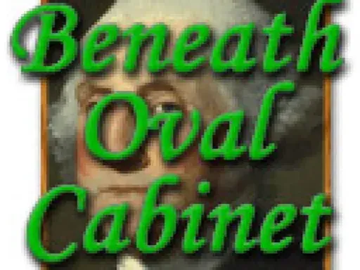 Beneath Oval Cabinet