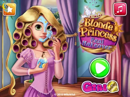 Blonde Princess Real Makeover