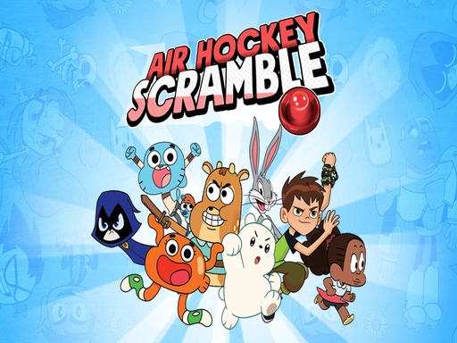Cartoon Network Air Hockey Scramble