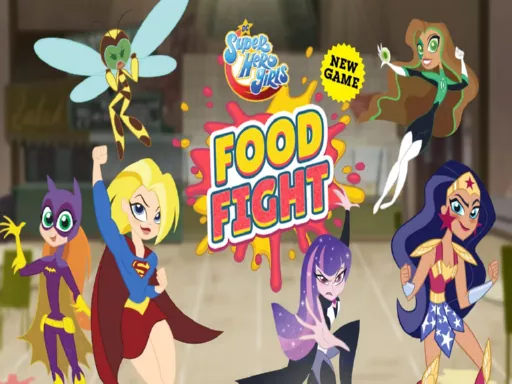 Cartoon Network Super Hero Girls Food Fight