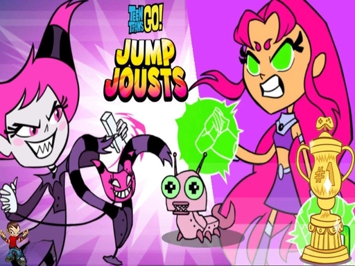 Cartoon Network Teen Titans Go Jump Jousts