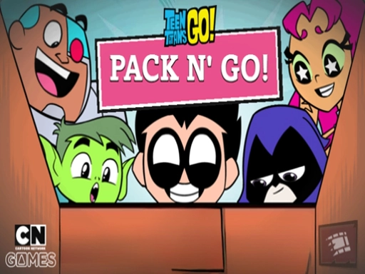 Cartoon Network Teen Titans Go Pack N' Go!