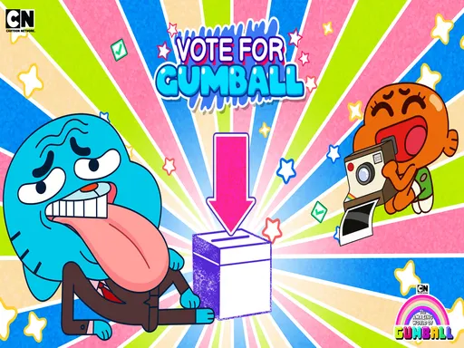 Cartoon Network The Amazing World Of Gumball Vote For Gumball