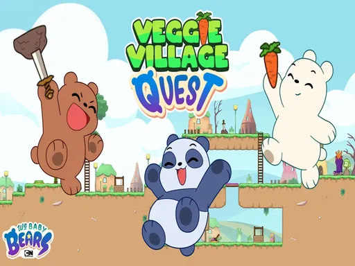 Cartoon Network We Baby Bears Veggie Village Quest