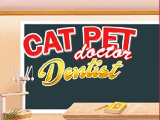 Cat Pet Doctor Dentist
