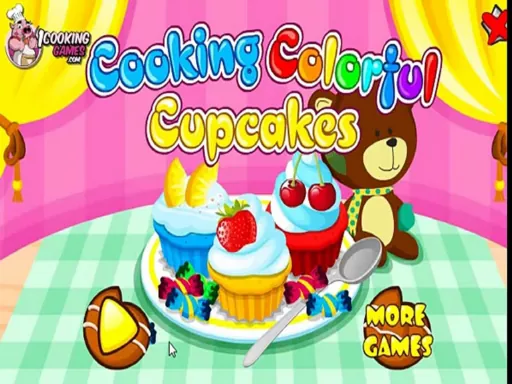 Cooking Colorful Cupcakes