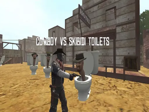 Cowboy Vs Skibidi Toilets