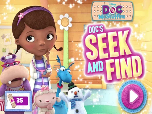 Disney Doc McStuffins Doc's Seek And Find