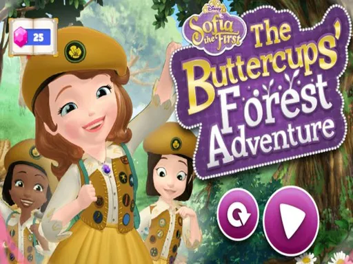 Disney Sofia The First The Buttercups Forest Adventure