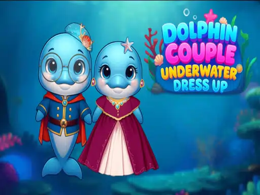 Dolphin Couple Underwater Dress Up