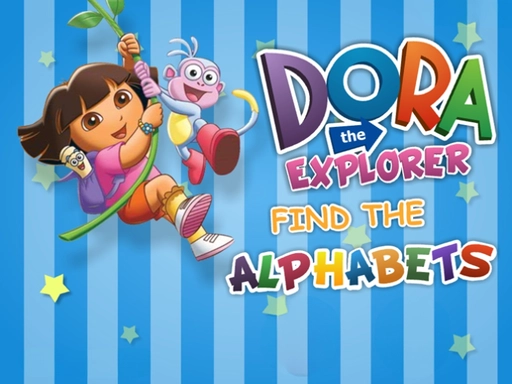 Dora The Explorer Find The Alphabets