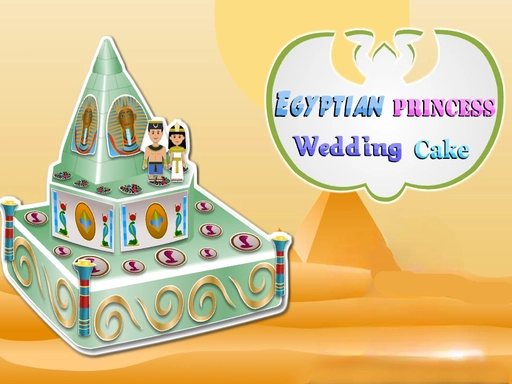 Egyptian Princess Wedding Cake