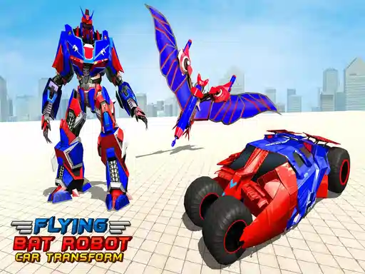 Flying Bat Robot Car Transform