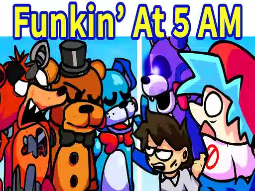 Friday Night Funkin' At 5 AM