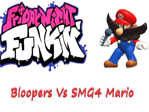 Friday Night Funkin' Bloopers Vs SMG4 Mario