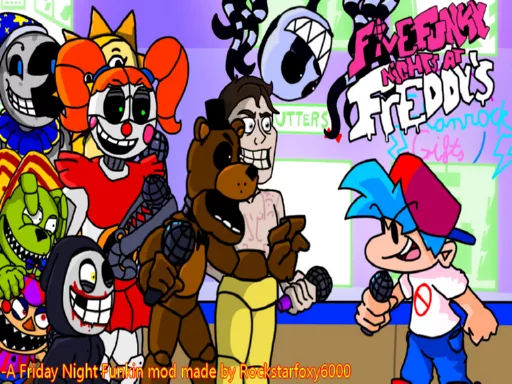 Friday Night Funkin' Five Funky Nights At Freddy's