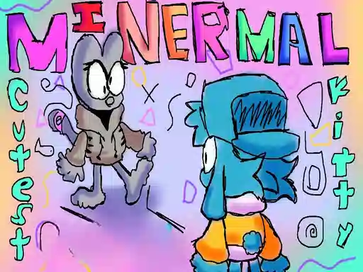 Friday Night Funkin' Minermal Nermal Minermlin