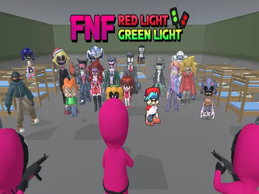 Friday Night Funkin' Red Light Green Light