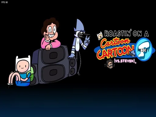 Friday Night Funkin' Roastin' On A Cartoon Friday V2