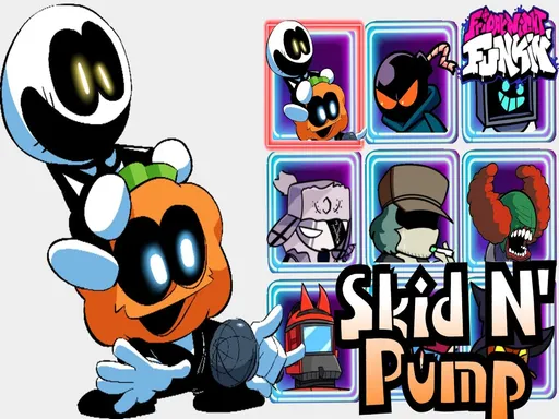 Friday Night Funkin' Skid And Pump