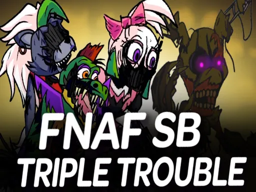 Friday Night Funkin' Triple Trouble But FNAF Security Breach Sings It