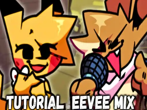 Friday Night Funkin' Tutorial Eevee Mix