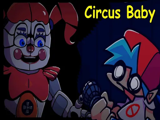 Friday Night Funkin' Vs Circus Baby (FNAF)