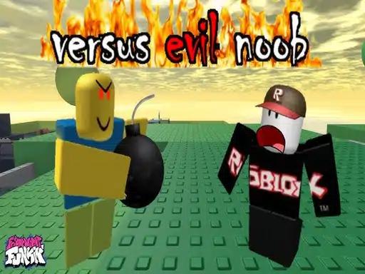 Friday Night Funkin' Vs Evil Noob