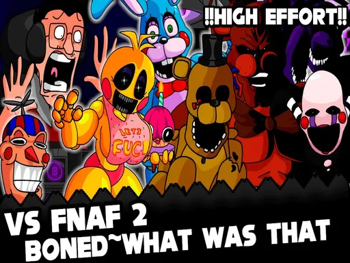 Friday Night Funkin' Vs Five Nights At Freddy's 2 Boned