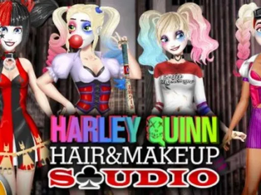 Harley Quinn Hair & Makeup Studio