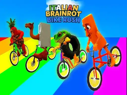 Italian Brainrot Bike Rush