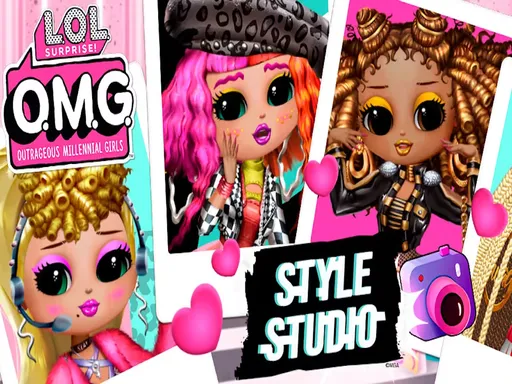 L.O.L Surprise! O.M.G. Outrageous Millennial Girls Style Studio