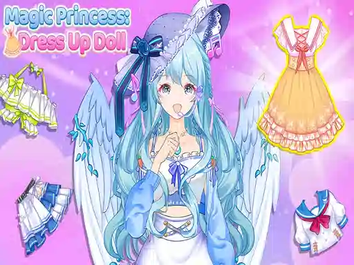 Magic Princess Dress Up Doll