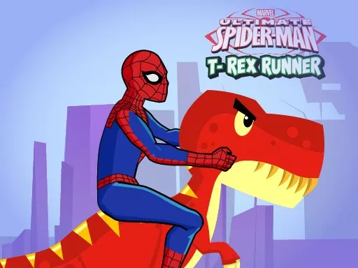 Marvel Ultimate Spider-Man T-Rex Runner