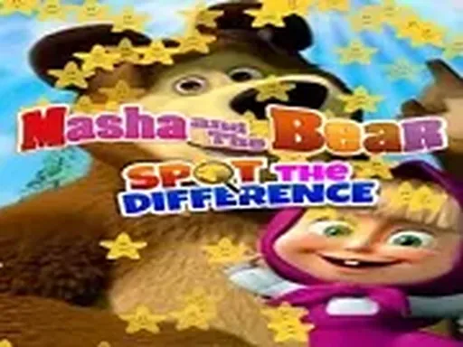 Masha And The Bear Spot The Difference