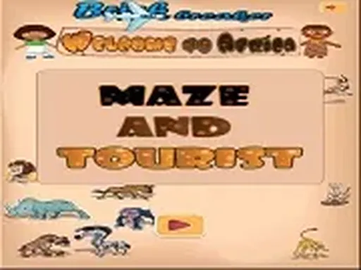 Maze And Tourist