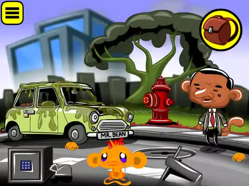 Monkey Go Happy Stage 962 Monkey Mr. Bean