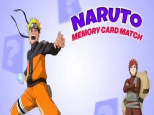 Naruto Memory Card Match