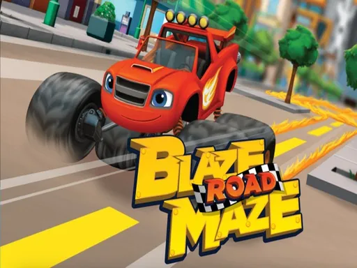 Nickelodeon Blaze And The Monster Machines Blaze Road Maze
