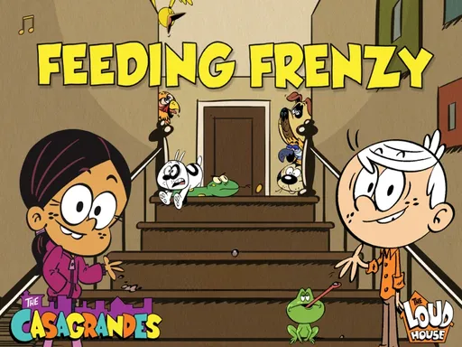 Nickelodeon The Loud House Y The Casagrandes Feeding Frenzy