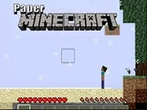 Paper Minecraft