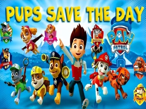 Paw Patrol Pups Save The Day