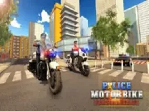 Police Motorbike Gangster Chase