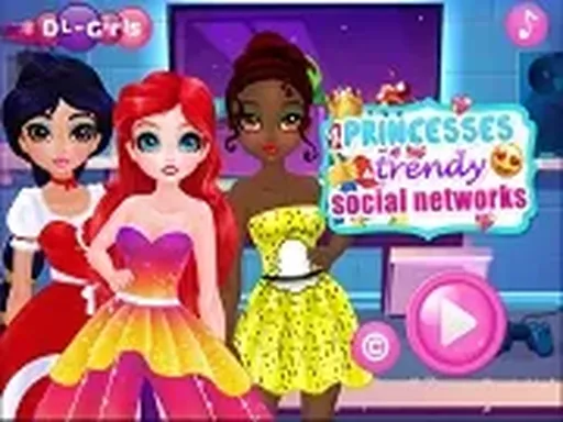Princesses Trendy Social Networks
