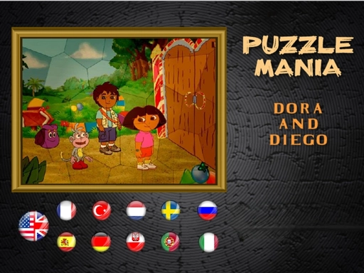 Puzzle Mania Dora And Diego