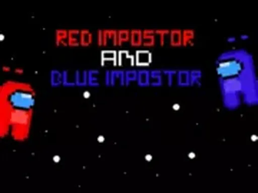 Red Impostor And Blue Impostor