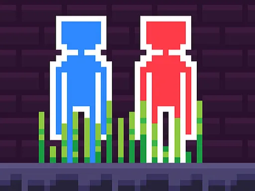 Red Stickman And Blue Stickman