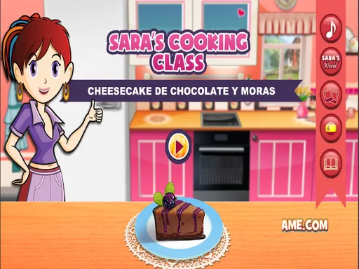 Sara's Cooking Class Cheesecake De Chocolate Y Moras