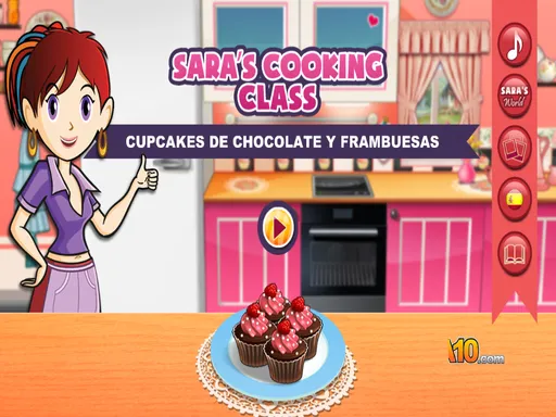 Sara’s Cooking Class Cupcakes De Chocolate Y Frambuesas